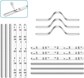 img 4 attached to 👃 100 Count Nose Bridge Strip for Mask, KENOBE Self-Adhesive Aluminum Flat Nose Clips Metal Nose Bridge Bracket Wire for Handmade DIY Sewing Crafts