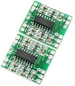 img 1 attached to uxcell Super Mini PAM8403 2*3W D Class Digital 🔊 Amplifier Board - Power Your Audio with USB - 2PCS