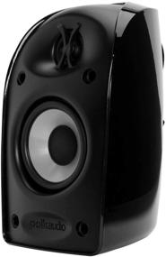 img 2 attached to 🔊 Polk Audio Blackstone TL1 Satellite Speaker – Single, Black, PowerPort Technology, Hi-Gloss Blackstone Finish, Compact Size, Crisp Sound – Perfect for TL Series Home Entertainment