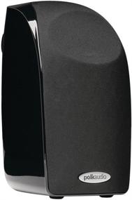 img 4 attached to 🔊 Polk Audio Blackstone TL1 Satellite Speaker – Single, Black, PowerPort Technology, Hi-Gloss Blackstone Finish, Compact Size, Crisp Sound – Perfect for TL Series Home Entertainment