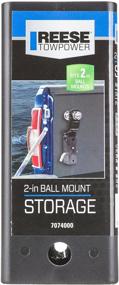 img 1 attached to 🔒 Convenient Storage Solution for Your Reese Towpower 7074000 2" Ball Mount