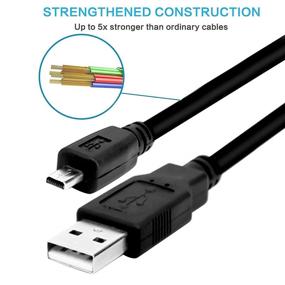 img 1 attached to 📷 Premium Replacement UC-E6 UC-E23 UC-E17 USB Camera Transfer Charger Cable for Nikon CoolPix, L, D, P Series - Compatible with Nikon D3300 D750 D5300 D7200 D3200, Coolpix L340 L32 A10 P520 P510 P500 &amp; More