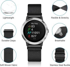 img 3 attached to Compatible Vivoactive Replacement Forerunner Smartwatch Outdoor Recreation