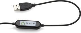 img 2 attached to Nuance Dragon USB Headset - Voice 🎧 Control for PC, Dictate Documents, and More [PC Disc]