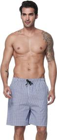 img 1 attached to Pajama Sleep Shorts Lounge X Large Men's Clothing