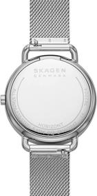 img 1 attached to Skagen Womens Quartz Stainless Silver Women's Watches in Wrist Watches