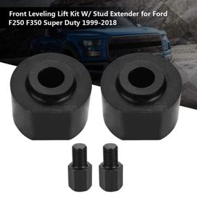 img 1 attached to 🚗 Suuonee Front Leveling Lift Kit with Stud Extender for Ford F250 F350 Super Duty 1999-2018 - 2.5" + Improved SEO