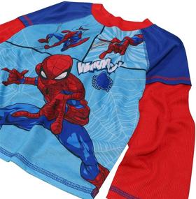 img 2 attached to Spiderman Pajama Set for Marvel Boys