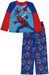 img 4 attached to Spiderman Pajama Set for Marvel Boys