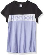 👕 стильные и комфортные детские футболки reebok girls' ss для активных детей логотип