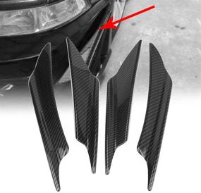 img 2 attached to Qiilu Splitter Spoiler Exterior Universal Exterior Accessories