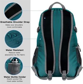 img 1 attached to 🎒 Ultra-Light WATERFLY Hiking Travel Backpack: Ideal Camping Bags for Women & Men