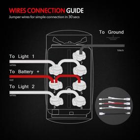 img 1 attached to MICTUNING LS09901 7 Pin Momentary Laser Rocker Switch Winch in/Out - High Power Control for Ultimate Efficiency