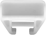 🗄️ prime-line products r 7221 drawer track guide and glides, pack of 2, white, 2-7/16-inch logo