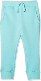 img 4 attached to Amazon Essentials Fleece Jogger Heather Girls' Clothing: Stylish and Comfortable Pants & Capris