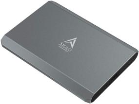 img 4 attached to AIOLO 2,5-дюймовый портативный внешний жесткий диск емкостью 1 ТБ с USB3.0: ПК, Mac, настольный компьютер, ноутбук, MacBook, Chromebook, Xbox One, Xbox 360, PS4 (темно-серый)