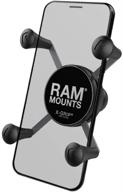 ball-mounted x-grip 📱 phone holder by ram mounts logo