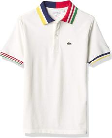 img 1 attached to 👕 Детская одежда Lacoste для мальчиков: футболка короткий рукав мультиколора