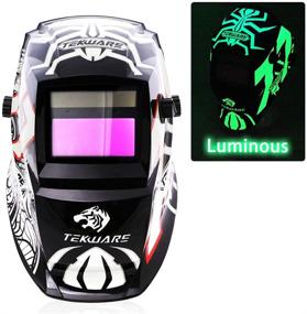 img 4 attached to 🔥 JSungo Welding Luminous Darkening Variable Helmet