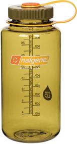 img 4 attached to Nalgene Sustain Tritan BPA-Free Water Bottle: Eco-Friendly, 50% Plastic Waste Derived Material, 32 OZ, Wide Mouth