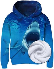 img 4 attached to 👕 Funnycokid Hipster Sweatshirt with Pockets - Boys' Clothing and Fashion Hoodies & Sweatshirts