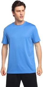img 2 attached to Sykooria Quick Dri Performance T Shirt Athletic Men's Clothing for Active