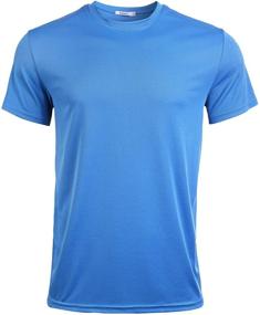 img 4 attached to Sykooria Quick Dri Performance T Shirt Athletic Men's Clothing for Active