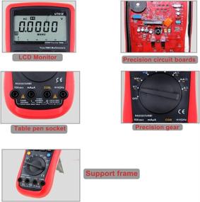 img 1 attached to Advanced Digital Auto Ranging Multimeter (AC/DC) by UNI-T - True RMS, Multitester