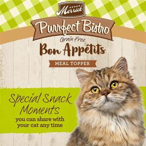 img 2 attached to Merrick Purrfect Bistro Bon Appetits Grain-Free Adult Wet Cat Food, 3 oz. (Pack of 24) - Nutritious and Convenient Feline Delight!