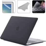 💻 2021 2020 macbook pro m1 a2338 a2251 a2289 a2159 a1989 a1706 hard case pack - black logo