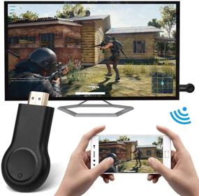 img 1 attached to 📶 VAlinks WiFi Display Dongle: Wireless HDMI Adapter for TV, Projector, Monitor | 1080P TV Receiver | Miracast, DLAN, Airplay | Compatible with iOS/Android/Mac/Windows