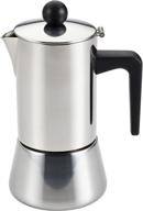 ☕ stainless steel stovetop espresso maker by bonjour coffee - 9-ounce capacity logo