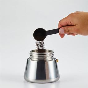 img 2 attached to ☕ Stainless Steel Stovetop Espresso Maker by BonJour Coffee - 9-Ounce Capacity