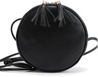 duketea women's circular crossbody crossover handbags & wallets for enhanced seo logo