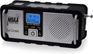 📻 la crosse technology 810-106 noaa/am/fm severe weather alert radio with solar: stay informed and prepared logo