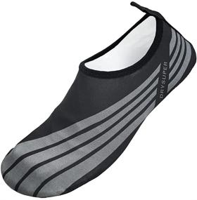 img 3 attached to 🏖️ MassTUO Water Shoes for Women and Men: Quick Dry Aqua Yoga Socks for Beach, Pool, and Water Sports - Perfect for Boating, Kayaking, and Travel at Summer Holiday