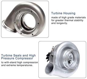 img 1 attached to ECCPP Turbo Turbocharger: Enhanced Performance for Chevy Cruze, 🚗 Chevrolet Sonic, Trax & Buick Encore 1.4T - Includes Gaskets