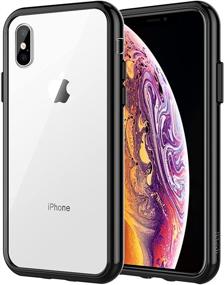 img 4 attached to 📱 Black Shock-Absorption Bumper Cover for iPhone XS and iPhone X - JETech Case