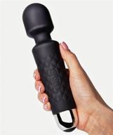 🎁 ultimate personal mini wand massager: powerful, cordless, waterproof with 30 magic vibration modes – compact, usb rechargeable – ideal gift in a stylish box логотип