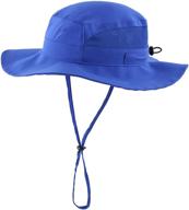 👒 ultimate protection: connectyle toddler bucket hat for boys' - green accessories logo