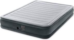 img 2 attached to 🛏️ Intex Comfort Dura-Beam Airbed (2020 Model) with Internal Electric Pump: Elevated Bed for Enhanced Sleep