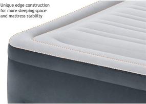img 1 attached to 🛏️ Intex Comfort Dura-Beam Airbed (2020 Model) with Internal Electric Pump: Elevated Bed for Enhanced Sleep