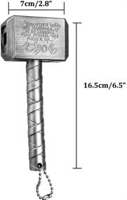 img 2 attached to 🔨 Magnetic Thor Hammer Bottle Opener: The Perfect Gift for Men, Husband, Dad, Boyfriend - AMJUDOT