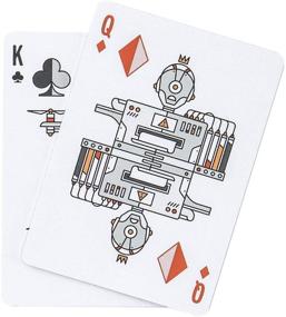 img 2 attached to 🤖 Unleash Endless Fun with the Deck of Robots: Restless Robotic Playing Card Deck