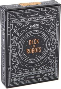 img 4 attached to 🤖 Unleash Endless Fun with the Deck of Robots: Restless Robotic Playing Card Deck