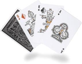 img 3 attached to 🤖 Unleash Endless Fun with the Deck of Robots: Restless Robotic Playing Card Deck