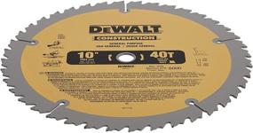 img 2 attached to DEWALT 10-Inch Miter/Table Saw Blade | ATB, Thin 🔪 Kerf, 5/8-Inch Arbor, 40-Tooth (DW3114) – Top-rated Tools & Accessories