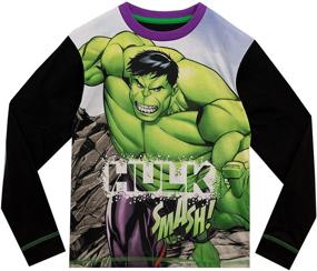 img 3 attached to The Incredible Hulk Pajamas for Boys: Marvel's Best Sleepwear