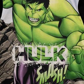 img 2 attached to The Incredible Hulk Pajamas for Boys: Marvel's Best Sleepwear