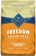 🐱 blue buffalo freedom indoor weight control cat food, chicken, 11-lb - grain free and naturally derived logo